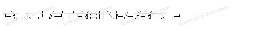 BulletRain-Y8oL字体转换