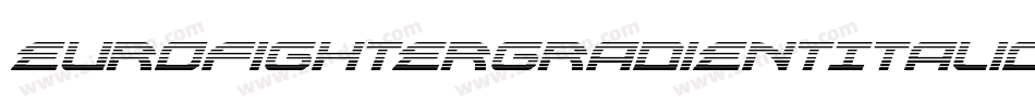 EurofighterGradientItalic-Va9x字体转换