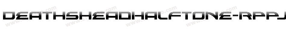 DeathsheadHalftone-RppJA字体转换