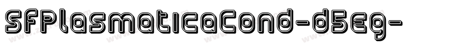 SfPlasmaticaCond-d5eg字体转换