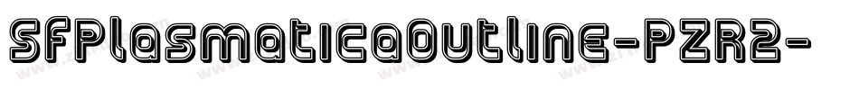 SfPlasmaticaOutline-PZR2字体转换