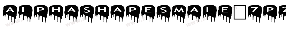 AlphashapesMale-7p2D字体转换