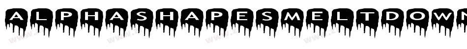 AlphashapesMeltdowns-nve4字体转换