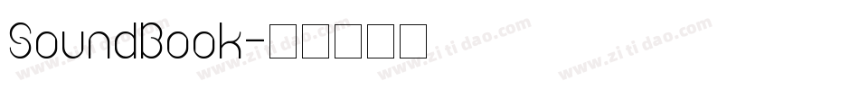 SoundBook字体转换