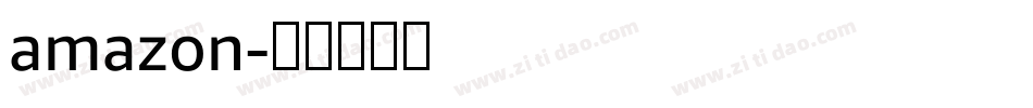 amazon字体转换