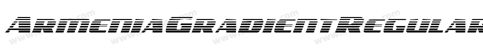 ArmeniaGradientRegular-Ywaq字体转换