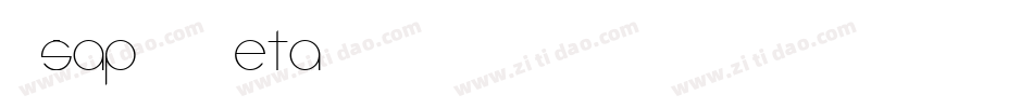 AsapVFBeta字体转换