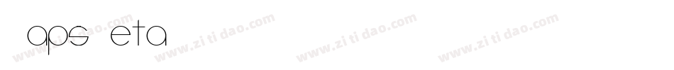 CapsBeta字体转换