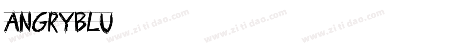 ANGRYBLU字体转换
