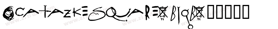 Ocatazkesquare-BjGB字体转换