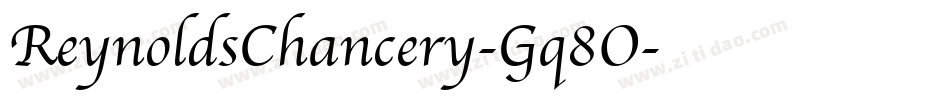ReynoldsChancery-Gq8O字体转换