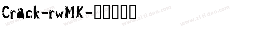 Crack-rwMK字体转换