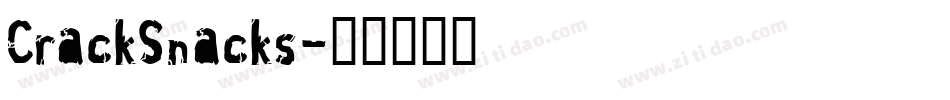 CrackSnacks字体转换