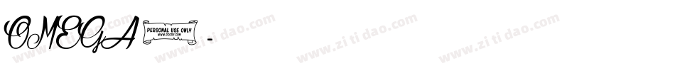 OMEGA5字体转换