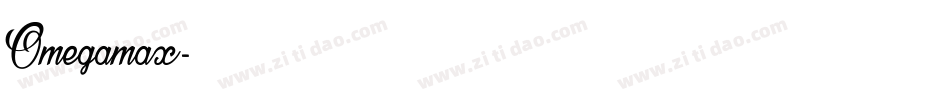 Omegamax字体转换
