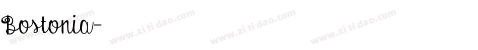 Bostonia字体转换 Bostonia字体转换