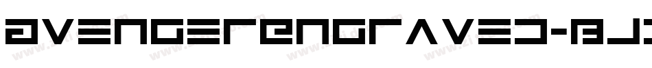 AvengerEngraved-BJdV字体转换