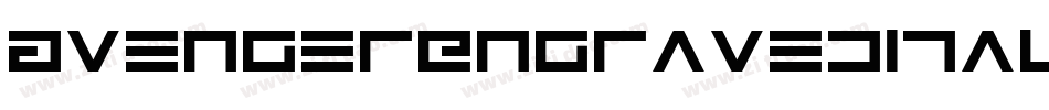 AvengerEngravedItalic-89rD字体转换