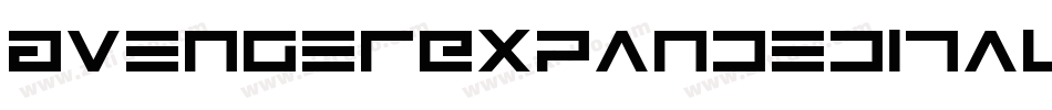 AvengerExpandedItalic-rM0O字体转换