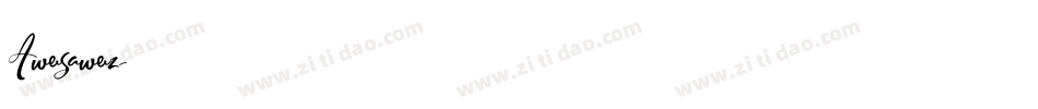 Awesawez字体转换