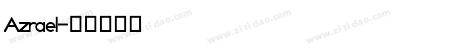 Azrael字体转换