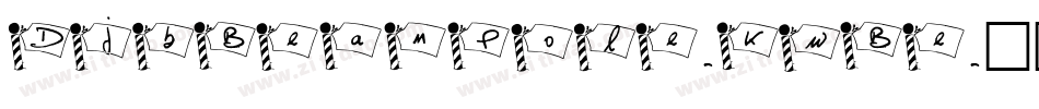 DjbBeanPole-KwBe字体转换