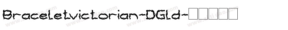 Braceletvictorian-DGld字体转换