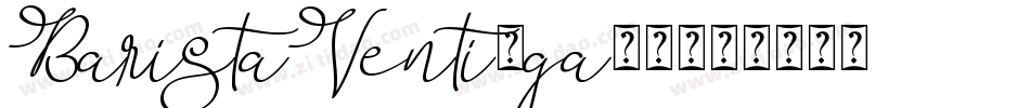 BaristaVenti-ga84字体转换