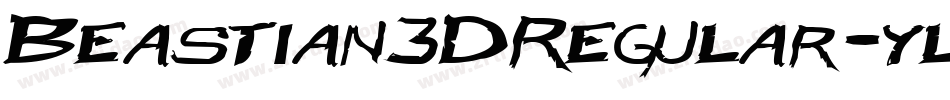 Beastian3DRegular-ylmZ字体转换
