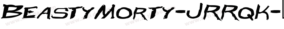 BeastyMorty-JRRqK字体转换