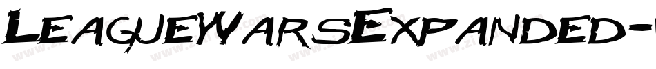 LeagueWarsExpanded-vM39字体转换