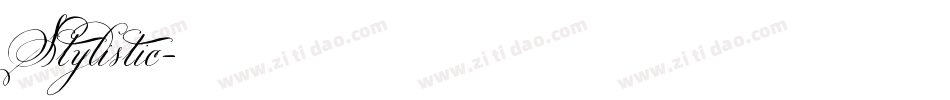 Stylistic字体转换