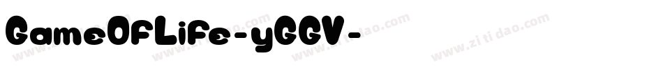 GameOfLife-yGGV字体转换