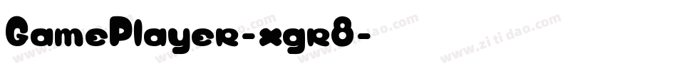 GamePlayer-xgr8字体转换