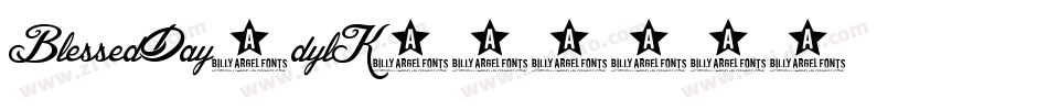 BlessedDay-dylK字体转换