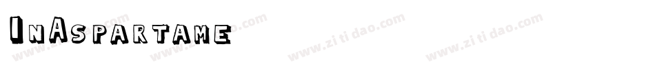 InAspartame字体转换