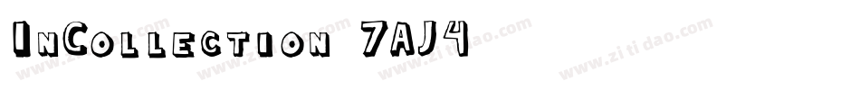 InCollection-7AJ4字体转换