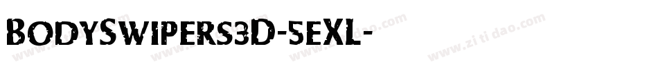BodySwipers3D-5eXL字体转换