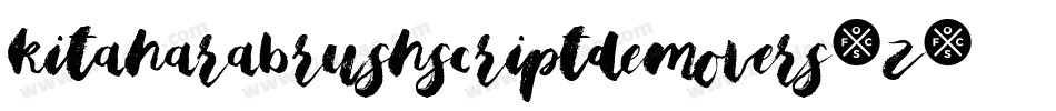KitaharaBrushScriptDemoVers-z8JZl字体转换
