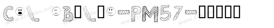 ChalkBoard-PM57字体转换