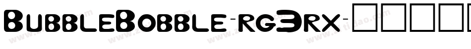 BubbleBobble-rg3rx字体转换