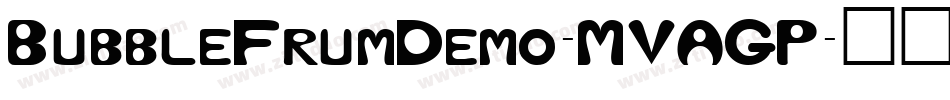 BubbleFrumDemo-MVAGP字体转换