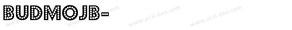 budmojb字体转换