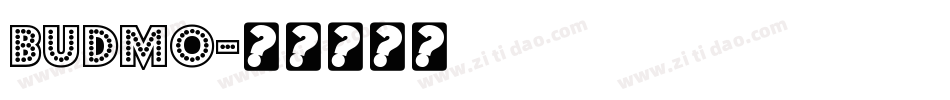 BUDMO字体转换
