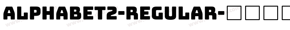 Alphabet2-Regular字体转换
