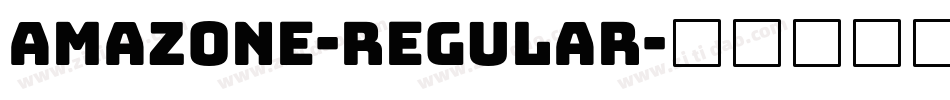 Amazone-Regular字体转换