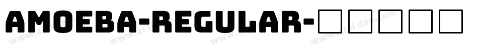 Amoeba-Regular字体转换