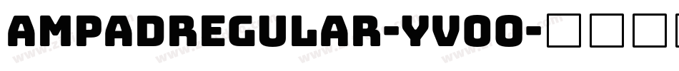 AmpadRegular-Yv0o字体转换