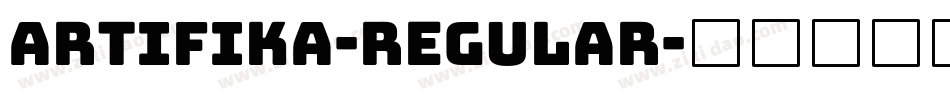 Artifika-Regular字体转换