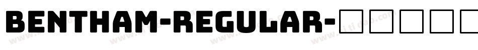 Bentham-Regular字体转换